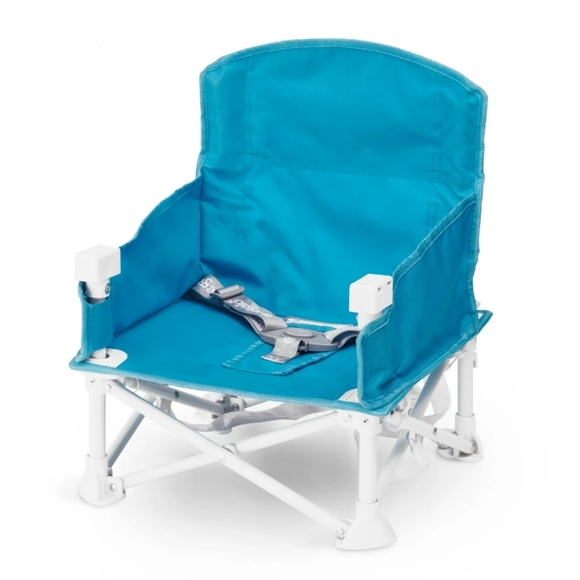 NEW Regalo Portable Unisex Multi-Functional Booster Seat w/Attachable Tray, Aqua - Picture 8 of 16